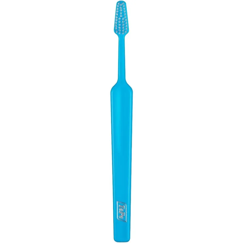 TePe Select Compact Medium Toothbrush Μέτρια Οδοντόβουρτσα με Μικρή Κωνική Κεφαλή για Αποτελεσματικό Καθαρισμό 1 Τεμάχιο - Μπλε