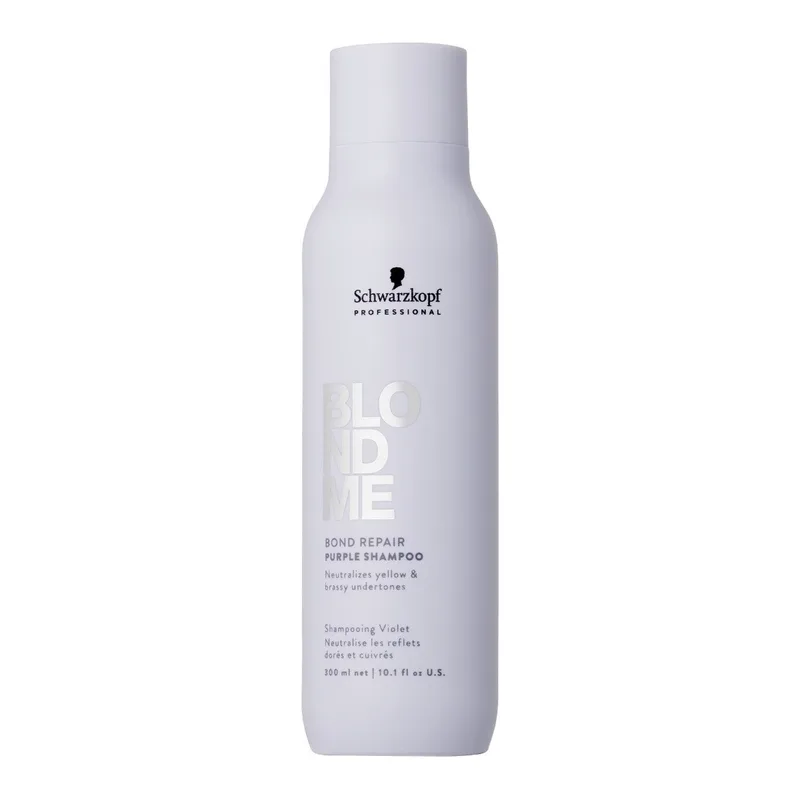 Schwarzkopf Professional Blondme Bond Repair Purple Shampoo (300ml)