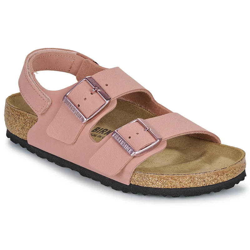 Σανδάλια χωρίς τακούνι BIRKENSTOCK Milano AS Kids BFBC Ροζ Clay