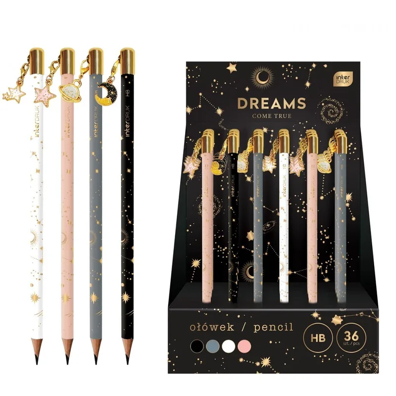 Μολύβι Deco Dreams HB Interdruk Δίαφορα Χρώματα (Τυχαία Επιλογή Σχεδίου)