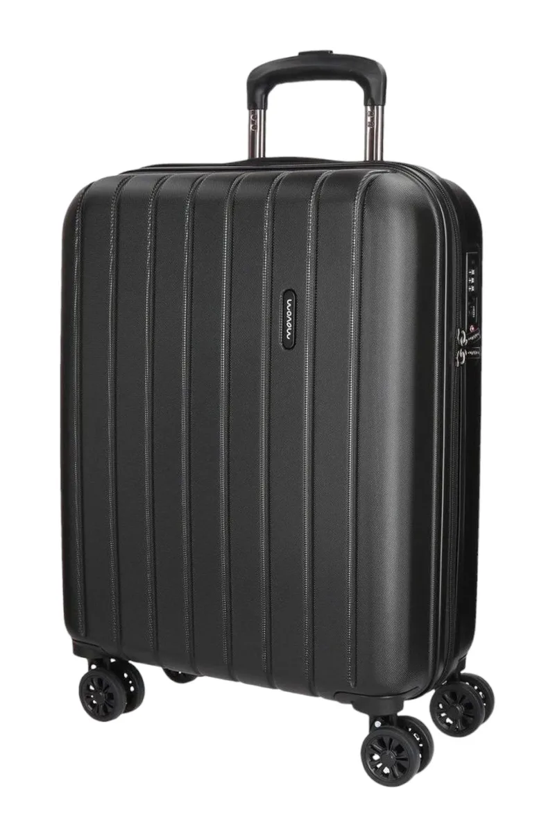 Βαλίτσα Καμπίνας Movom Wood Trolley 55×20×40cm 5319171-BLACK