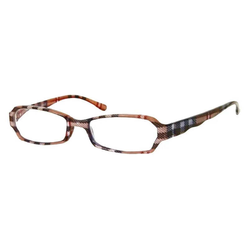 Eyelead Γυαλιά Διαβάσματος Unisex Καρώ με Κοκκάλινο Σκελετό E106 - 4,00