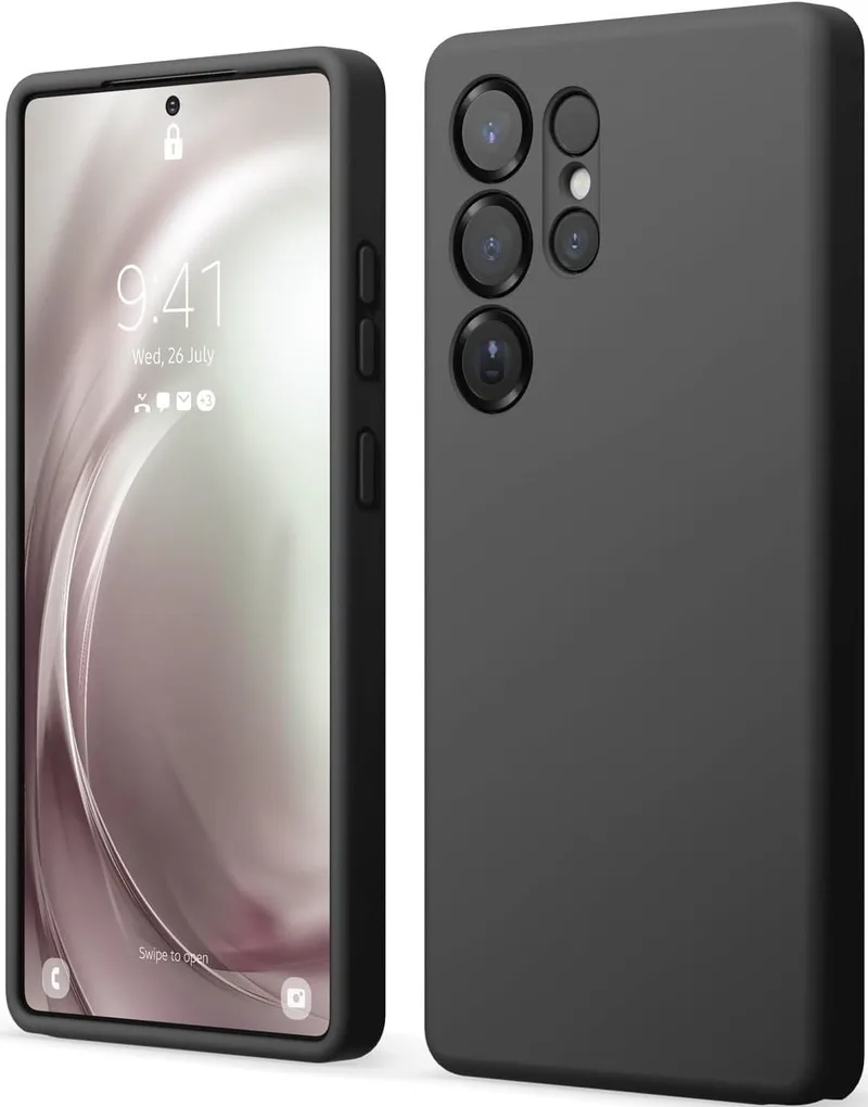 Θήκη Samsung Galaxy S25 Ultra Elago Silicone Case Premium Σιλικόνης - Black (EGS25SC68-BK)