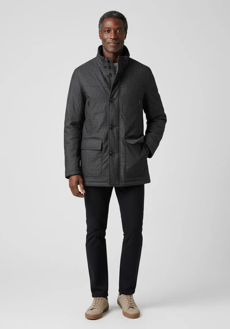 Milestone Μπουφάν της σειράς Dope - 530329 10405 1 79 Brown Grey
