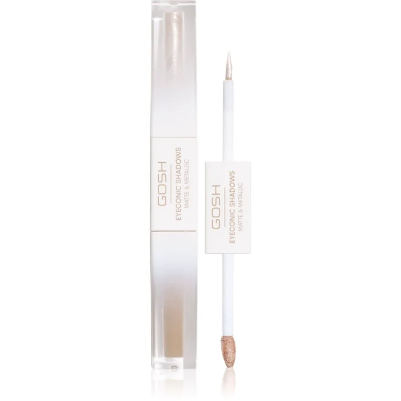GOSH COPENHAGEN Eyeconic Shadows υγρές σκιές ματιών 2 σε 1 απόχρωση 001 Basic B 1.5 ml