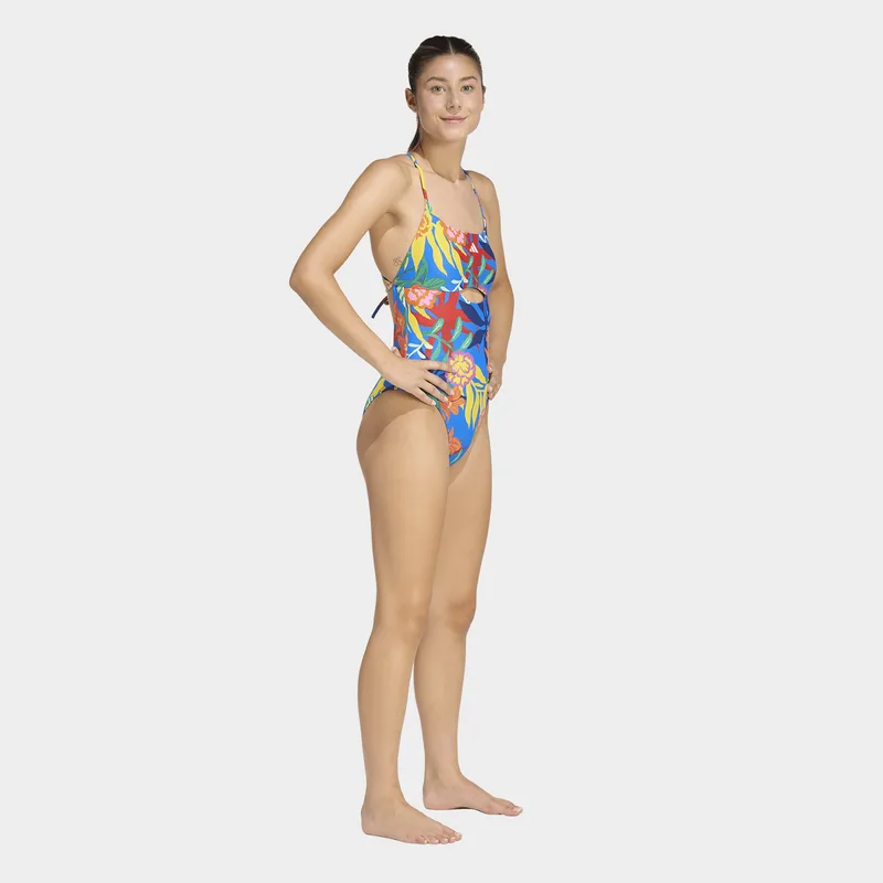 adidas Sportswear Mexicana Florals Tie-Back Γυναικείο Ολόσωμο Μαγιό (9000274524_64484)