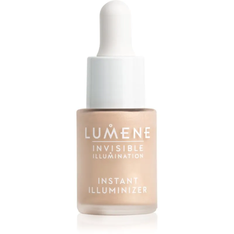 Lumene Invisible Illumination Instant Illuminizer λαμπρυντικό για πρόσωπο και περιοχή γύρω από τα μάτια απόχρωση Golden Hour 15 ml