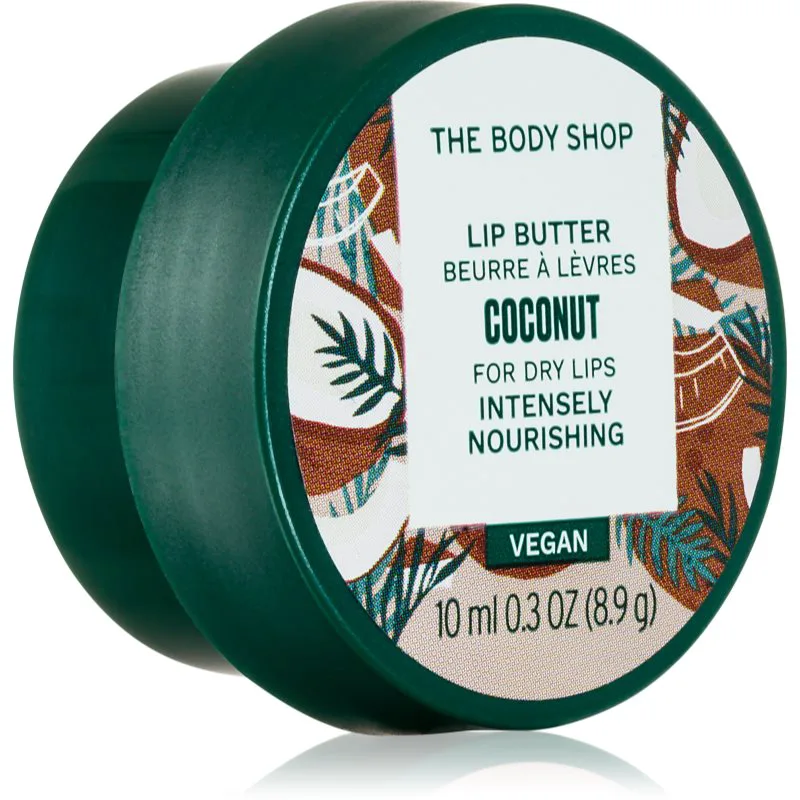 The Body Shop Coconut Lip Butter περιποιητικό βούτηρο για τα χείλη 10 ml