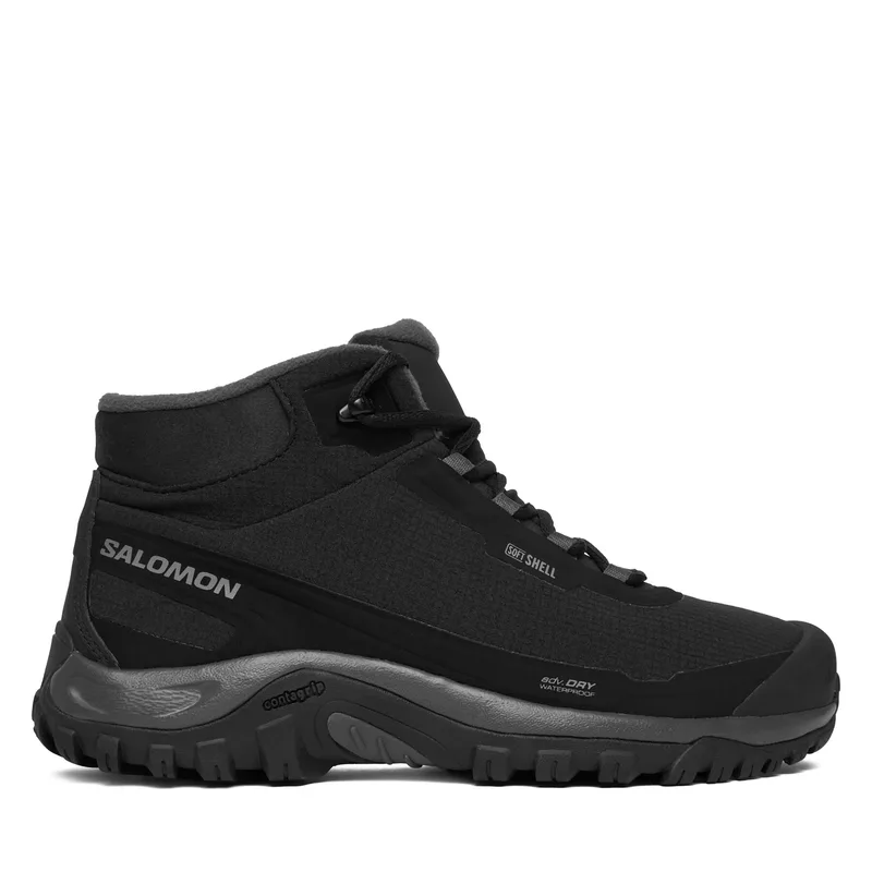 Παπούτσια πεζοπορίας Salomon Shelter Waterproof L47854200 Μαύρο