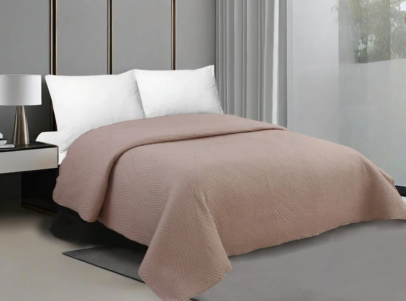ΚΟΥΒΕΡΛΙ ΜΟΝΟΧΡΩΜΟ ΜΟΚΑ PEAK 160X220 LINEAHOME