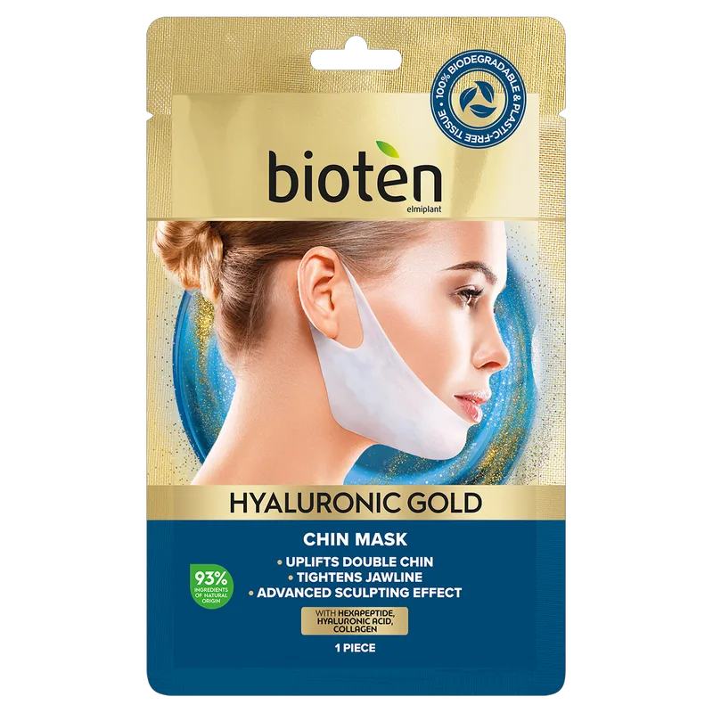 Hyaluronic Χρυσό Chin Mask