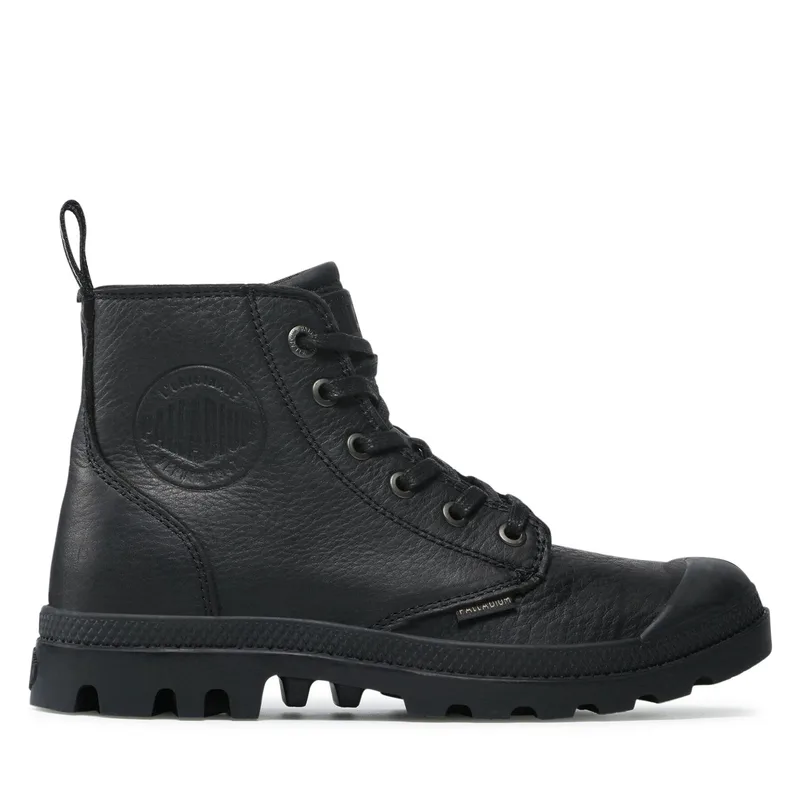 Ορειβατικά παπούτσια Palladium Pampa Zip Lth Ess 76888-008-M Μαύρο