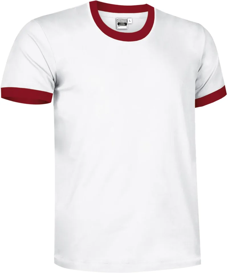 T-Shirt COMBI Valento CAVACOMBR White-Lotto Red