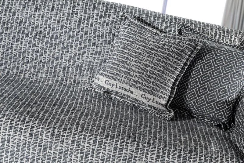 Μαξιλαροθήκη Διακόσμησης Guy Laroche Parfait Anthracite 50x50