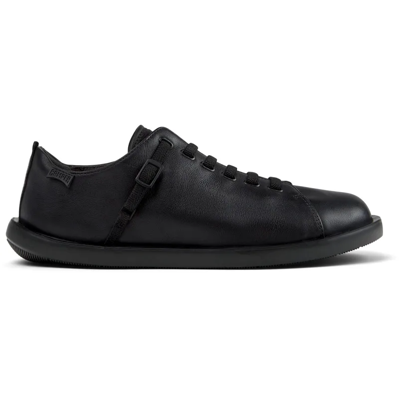 CAMPER Wagon - Casual παπούτσια Για Ανδρικα - Μαύρο, Μέγεθος 46, Smooth leather/Cotton fabric