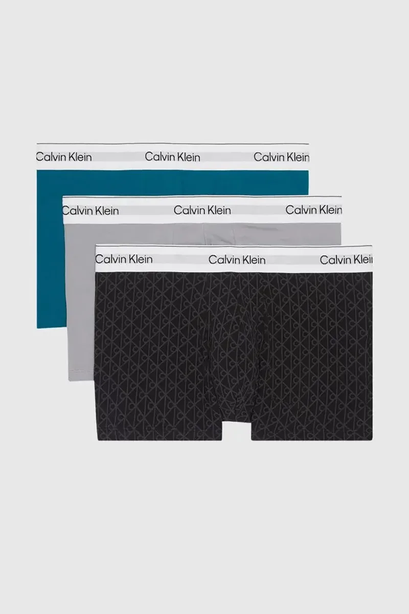 Calvin Klein Ανδρικά μποξεράκια Icon Cotton Stretch (Συσκ. 3 τεμαχίων)-LV00NB4565-2VI