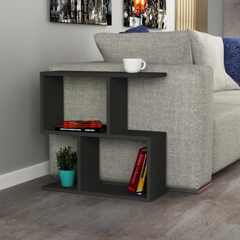 Βοηθητικό Τραπέζι Mania - Anthracite 855Dte2873 (60x60x20)