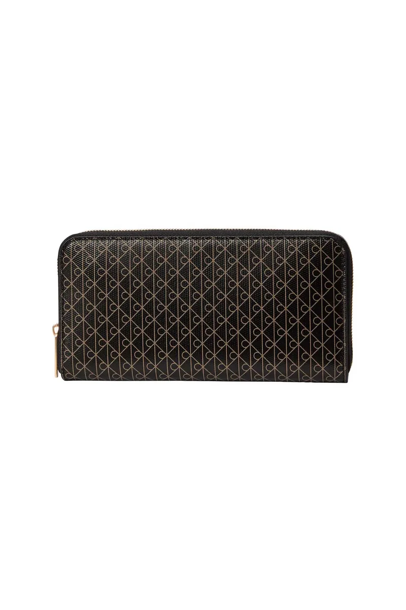 Calvin Klein Jeans γυναικείο πορτοφόλι με all-over monogram - LV04F1155G Μαύρο