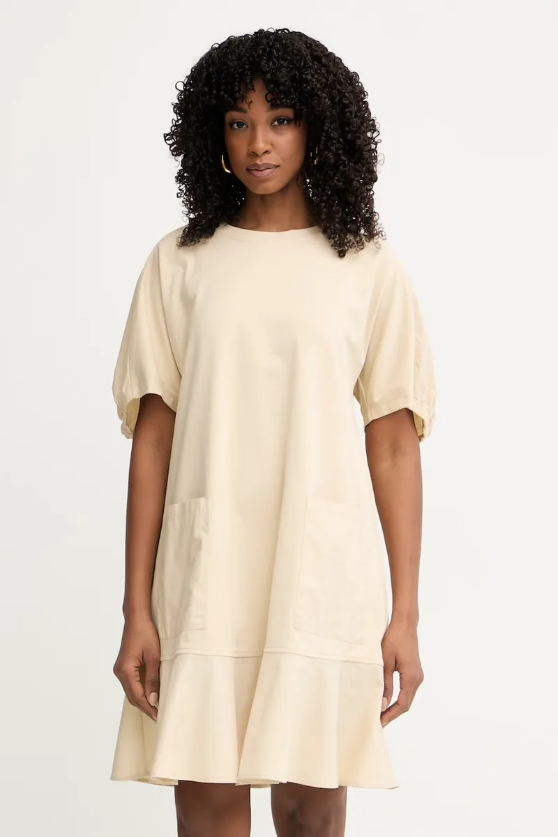 MM by Max Mara φόρεμα με βαμβάκι ONORE