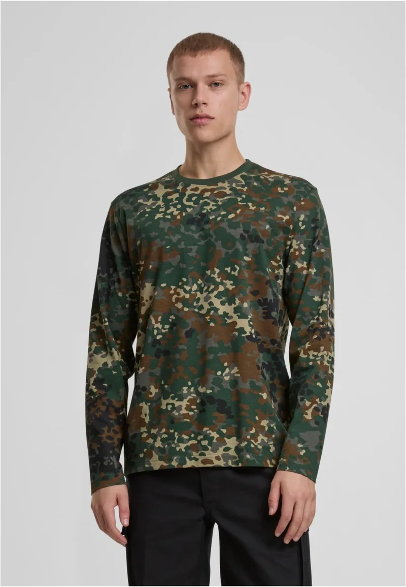 Premium long sleeve shirt Brandit BD4205-02187 flecktarn