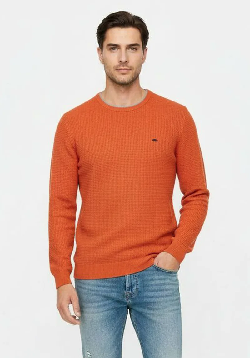 Fynch Hatton Μπλούζα της σειράς Superfine Cotton - 1414 220 302 Rust