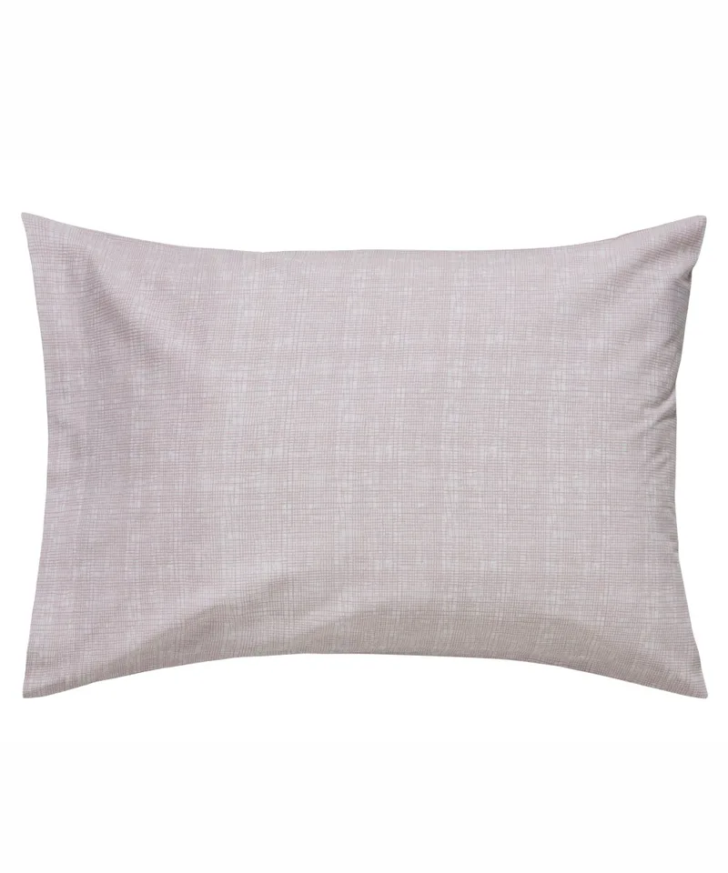 Σετ Μαξιλαροθήκες 2 Τεμαχίων Kentia Yuli 18A Old Rose- White 50x70