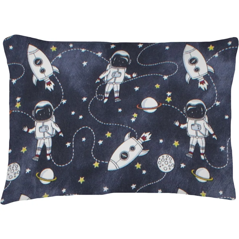 Φανελένια Μαξιλαροθήκη 50x70 Dimcol Galaxy Travel 90 Blue 50x70