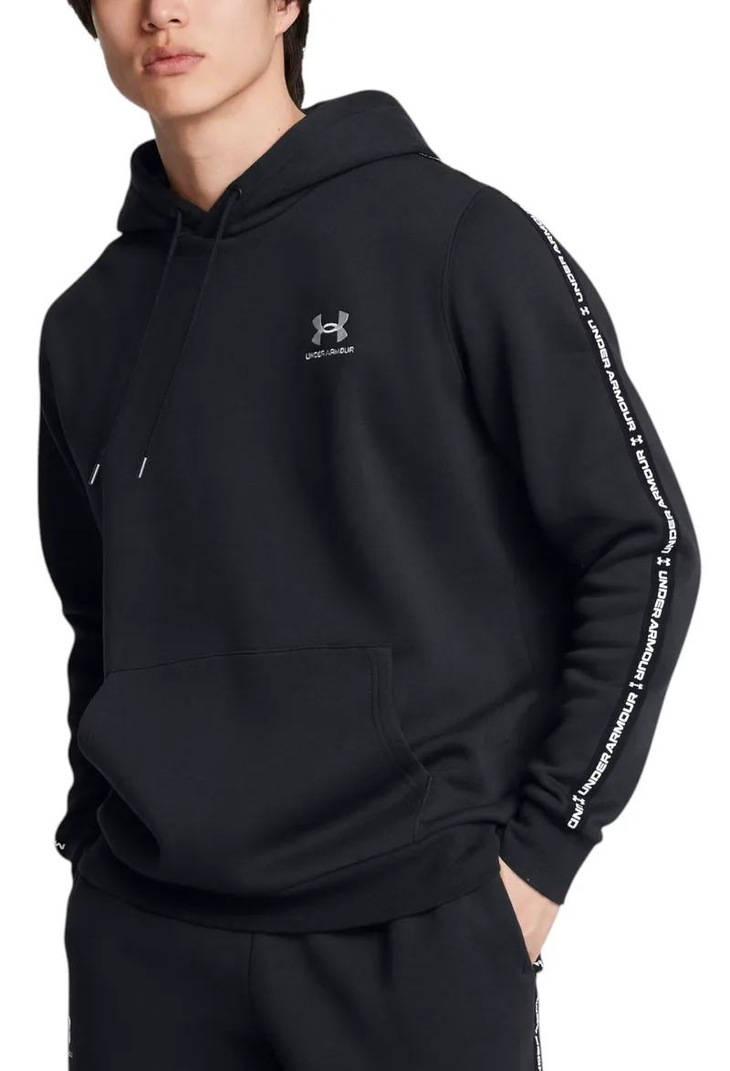 Μπλούζα Μακρυμάνικη Under Armour Icon Fleece HD Taping 1389356-001 Ανδρικό