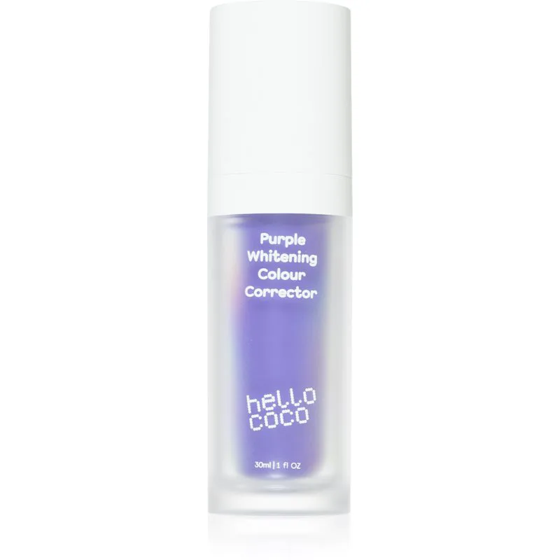 Hello Coco Purple Whitening Colour Corrector λευκαντική οδοντόκρεμα 30 ml