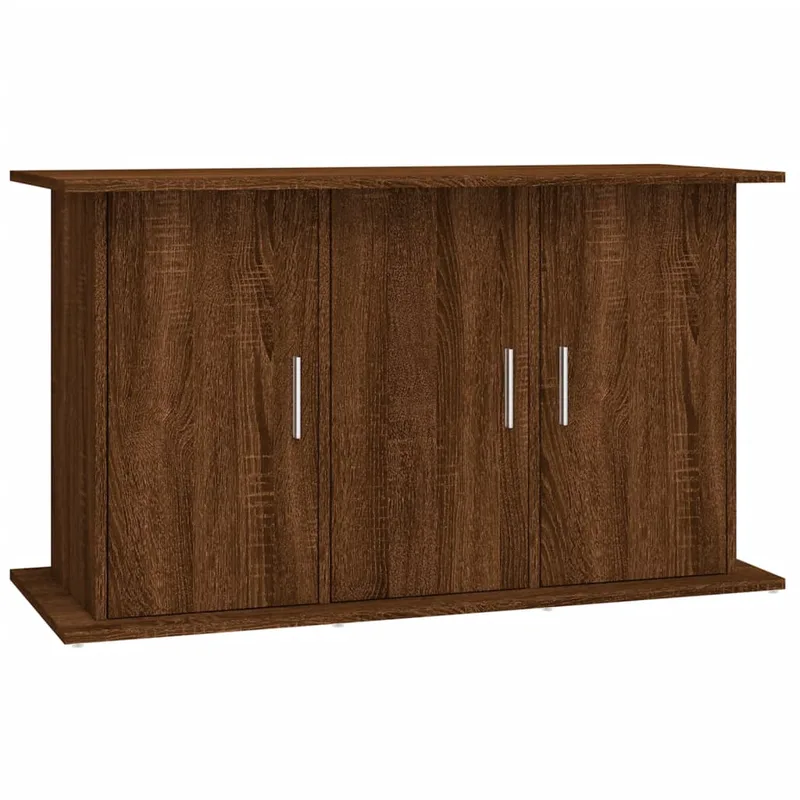 vidaXL Βάση Ενυδρείου Καφέ Δρυς 101x41x58 εκ. από Επεξεργασμένο Ξύλο