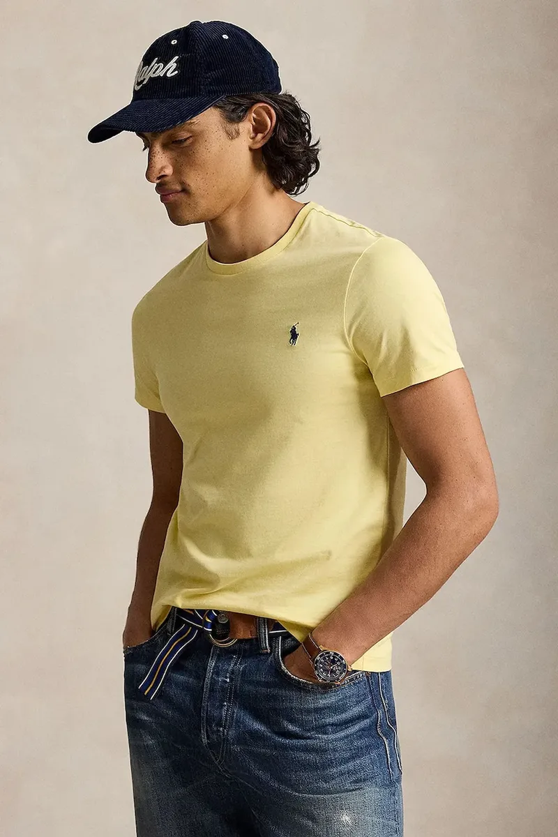 Polo Ralph Lauren μπλουζάκι basic ανδρικό βαμβακερό