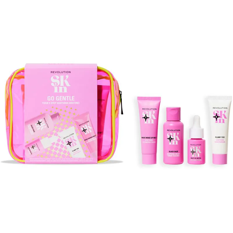 Revolution Skincare Go Gentle 4 Step Starter Kit σετ δώρου για το πρόσωπο
