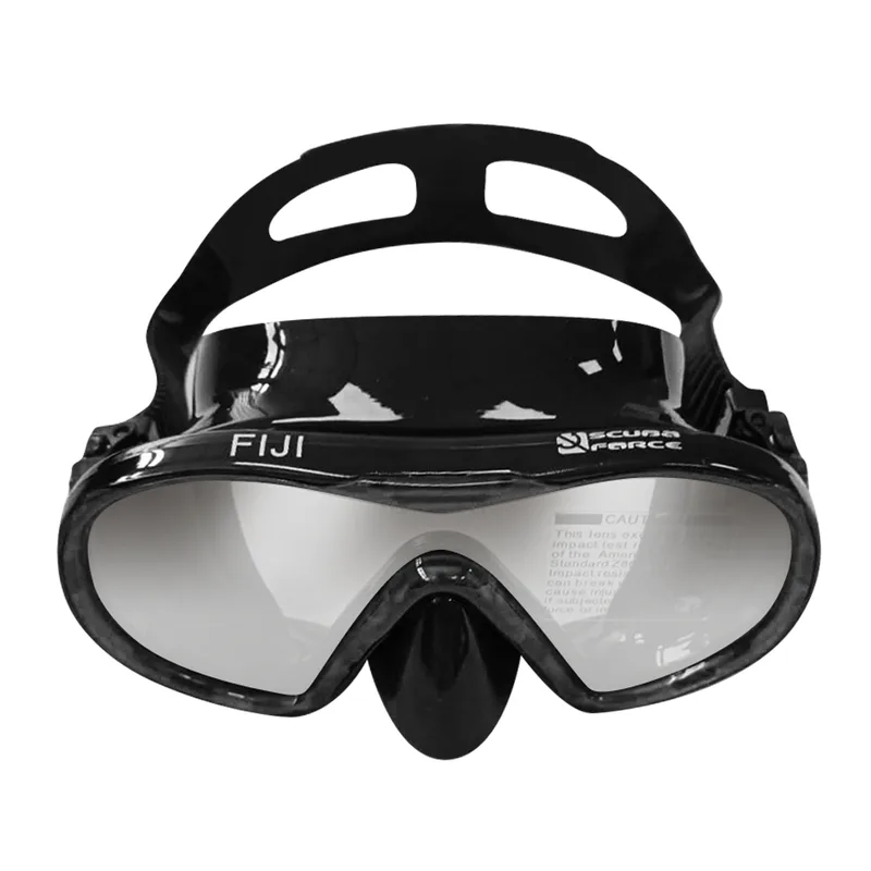 Μάσκα Κατάδυσης Σιλικόνης FIJI Μαύρο Xdive 61115