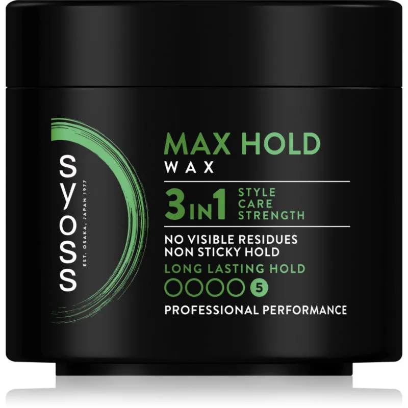 Syoss Max Hold στάιλινγκ κερί με εξτρα δυνατό κράτημα 150 ml