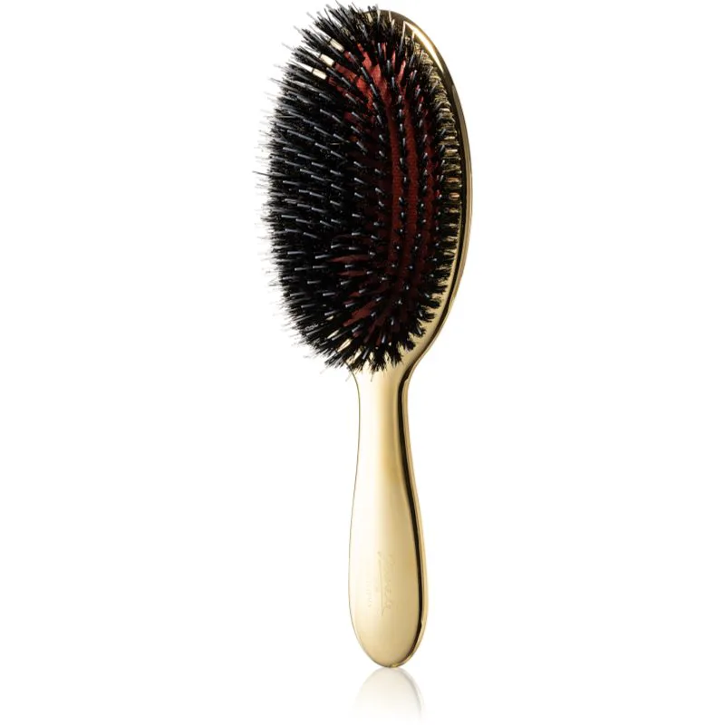 Janeke Χρυσό Line Air-Cushioned Brush χτένα για τα μαλλιά 22 x 7 cm 1 τμχ