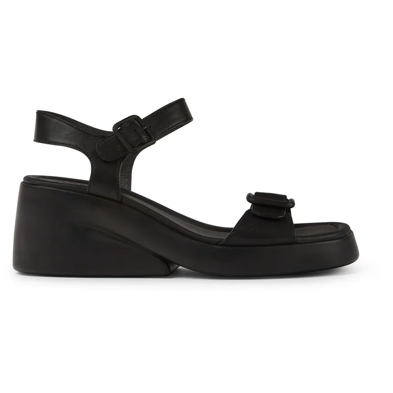 CAMPER Kaah - Πέδιλα Για Γυναικεία - Μαύρο, Μέγεθος 38, Smooth leather