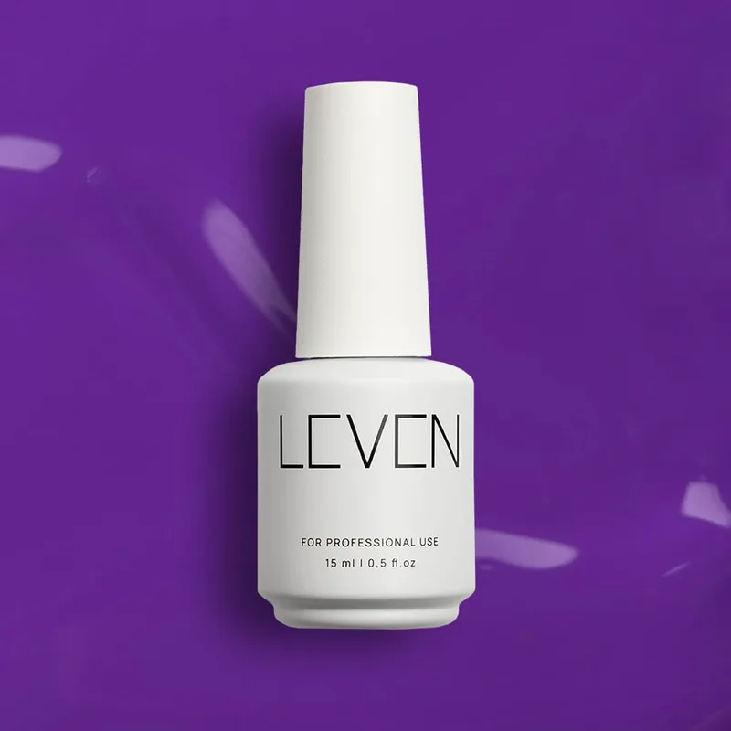 Leven | Ημιμόνιμο βερνίκι 15ml no. 045 Mauve