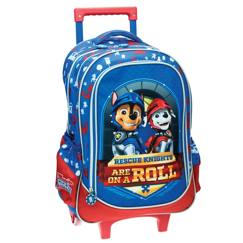 Σχολική Τσάντα Τρόλεϊ Δημοτικού (35x20x46) Gim Paw Patrol Rescue Knights
