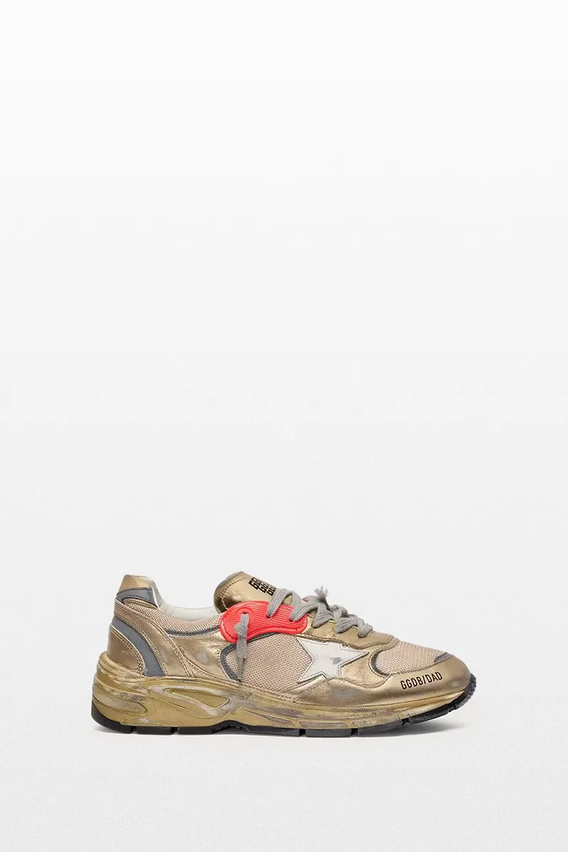 GOLDEN GOOSE Ανδρικό Χρυσό Dad-Star Sneakers