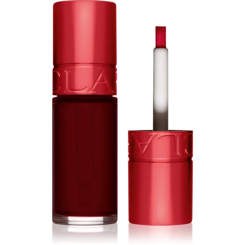 Clarins Water Lip Stain ματ λιπ γκλος με ενυδατικό αποτέλεσμα απόχρωση 09 deep red water 7 ml