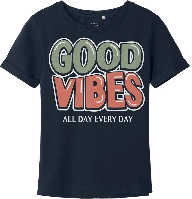 T-SHIRT NAME IT 13214988 NMMVUX ΣΚΟΥΡΟ ΜΠΛΕ (116 CM)-(6 ΕΤΩΝ)