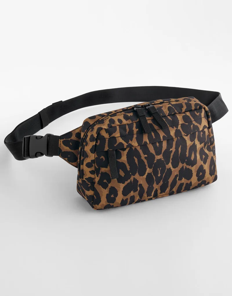Leopard Print Cross Body Bag Bagbase BG197 Leopard Print
