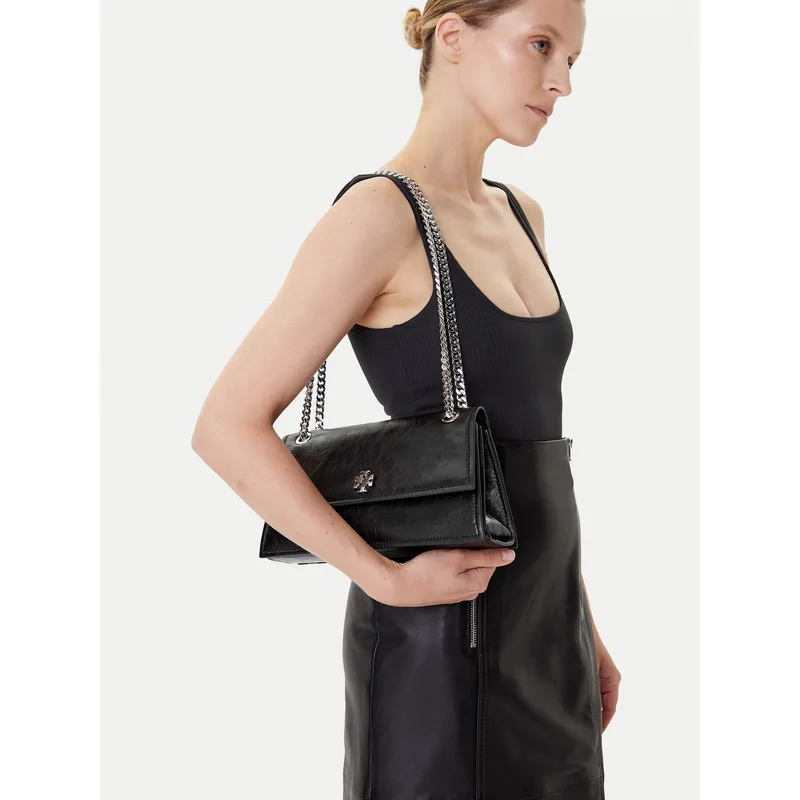 Τσάντα Tory Burch Kira Turnlock 167058 Μαύρο