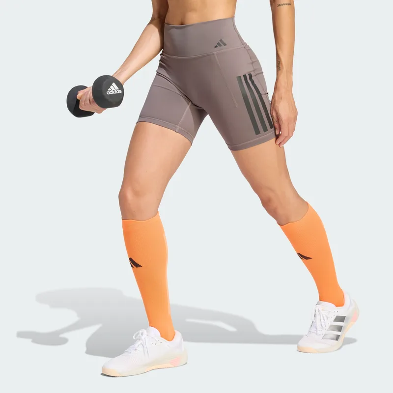 adidas Optime Workout 3-Stripes Γυναικείο Biker Shorts (9000268503_1611)
