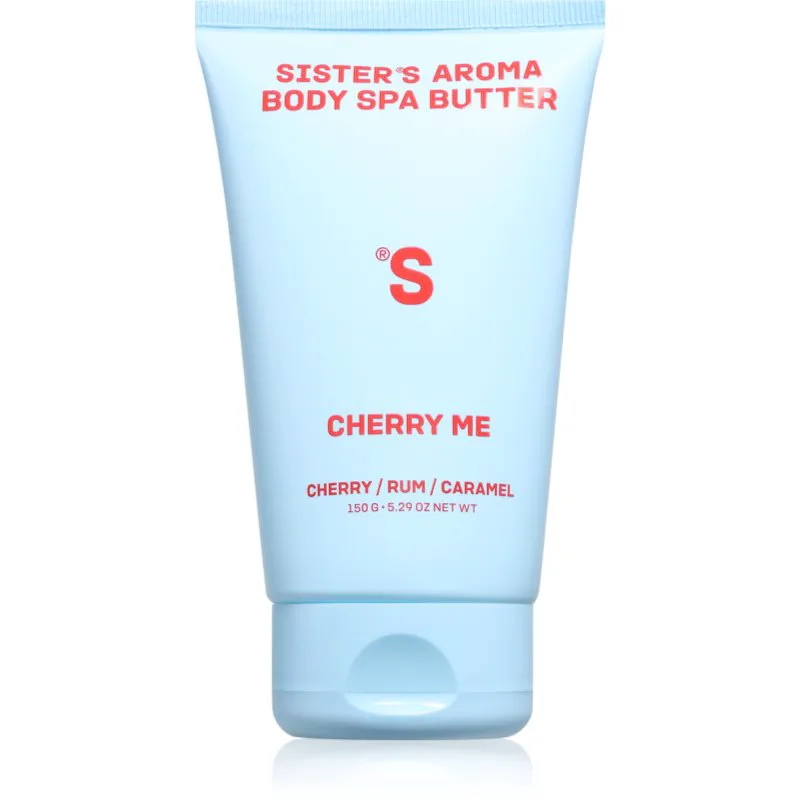 Sister's Aroma Body Spa Butter Cherry Me θρεπτικό βούτηρο για το σώμα 150 γρ
