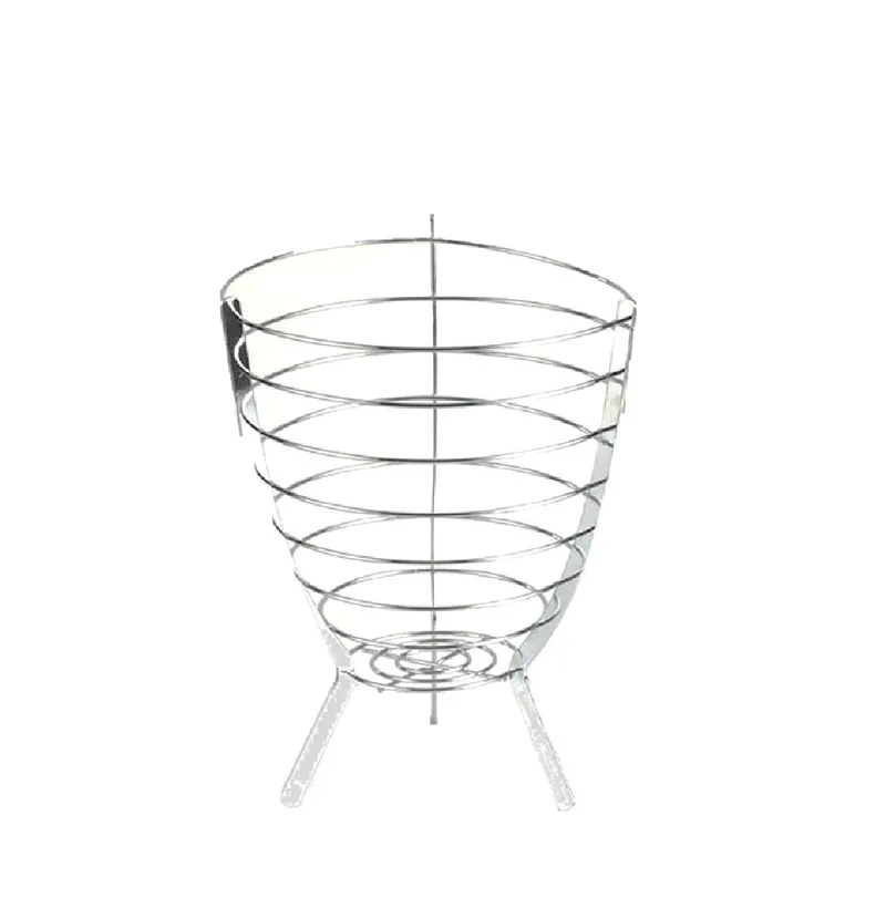 Φρουτιέρα Ψηλή Μεταλλική Inox ESPIEL 26x31,5εκ. MTT105 (Υλικό: Μεταλλικό, Χρώμα: Inox) - ESPIEL - MTT105