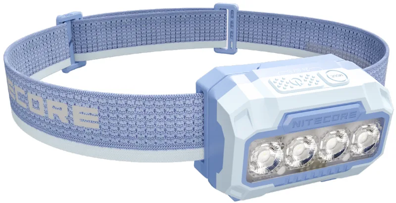 Φακός Nitecore HA23 UHE Headlamp MCT Κεφαλής LED Αδιάβροχος 600 Lumens με 3 x Μπαταρίες ΑΑΑ - Fog Blue (6952506408894)