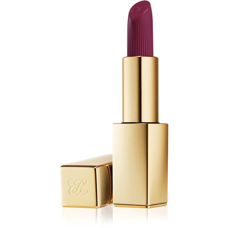 Estée Lauder Pure Color Creme Lipstick κρεμώδες κραγιόν απόχρωση Insolent Plum 3,5 γρ