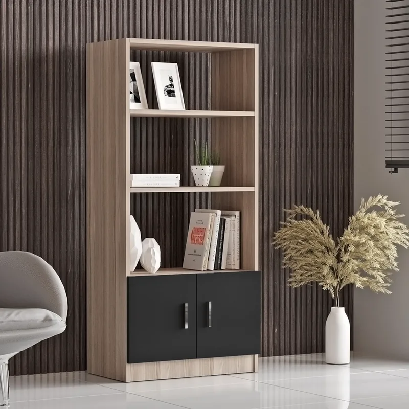 Βιβλιοθήκη Vo4-Ob 956Lcs1402 63,6x140x37,6 cm