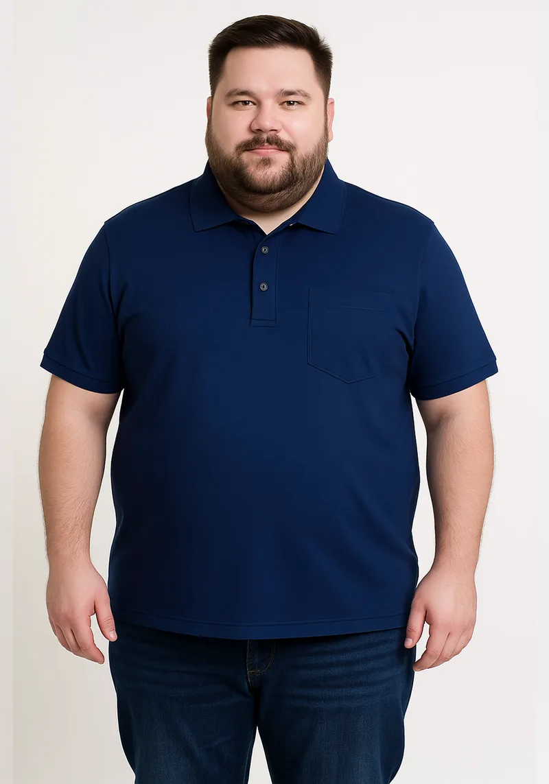 Nino Marini Polo Μπλούζα της σειράς Piqué - 82300 00230 Blue